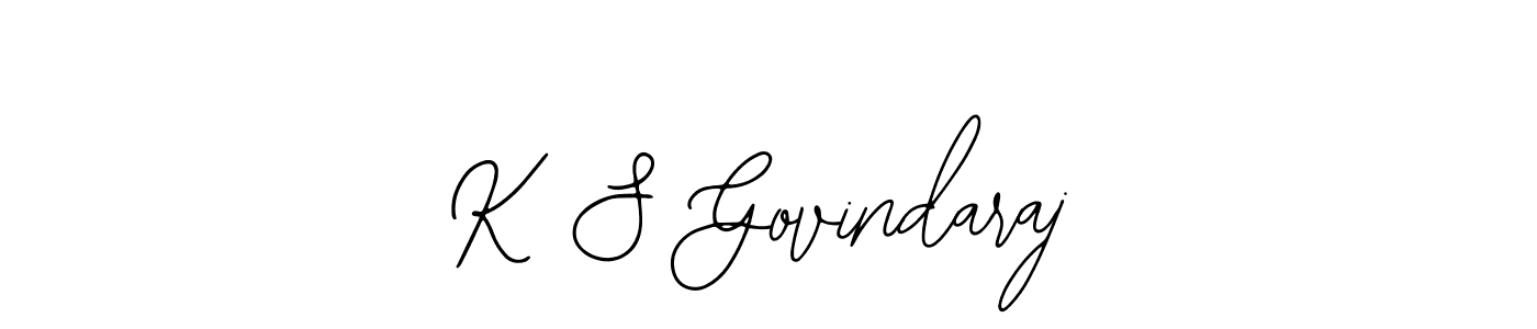 Make a beautiful signature design for name K S Govindaraj. Use this online signature maker to create a handwritten signature for free. K S Govindaraj signature style 12 images and pictures png