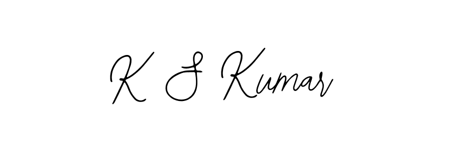 Use a signature maker to create a handwritten signature online. With this signature software, you can design (Bearetta-2O07w) your own signature for name K S Kumar. K S Kumar signature style 12 images and pictures png