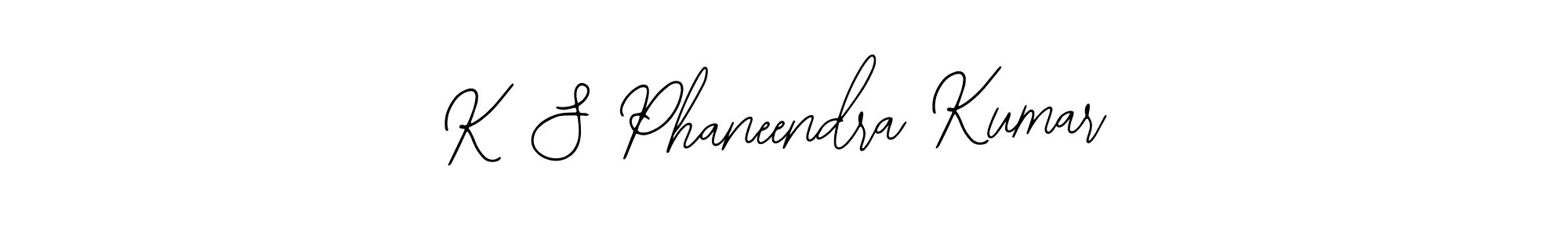 Make a beautiful signature design for name K S Phaneendra Kumar. Use this online signature maker to create a handwritten signature for free. K S Phaneendra Kumar signature style 12 images and pictures png