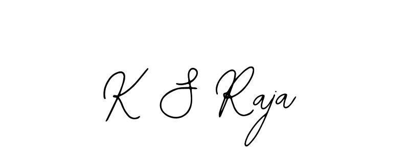 K S Raja stylish signature style. Best Handwritten Sign (Bearetta-2O07w) for my name. Handwritten Signature Collection Ideas for my name K S Raja. K S Raja signature style 12 images and pictures png