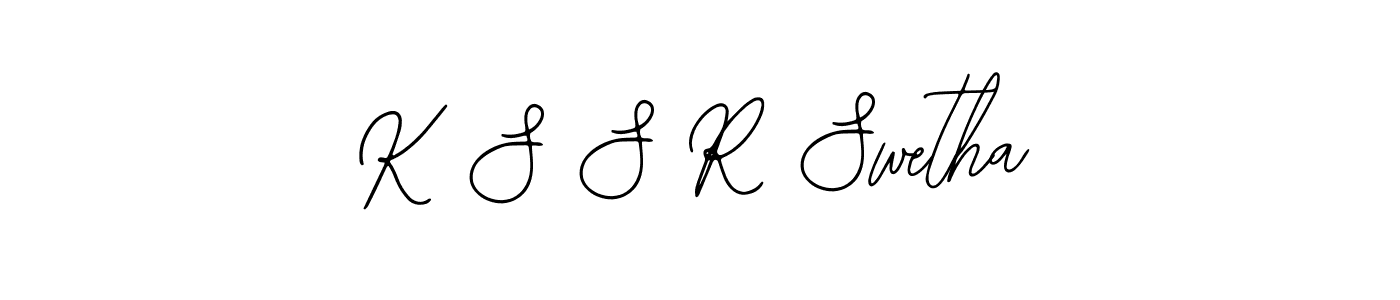 How to Draw K S S R Swetha signature style? Bearetta-2O07w is a latest design signature styles for name K S S R Swetha. K S S R Swetha signature style 12 images and pictures png