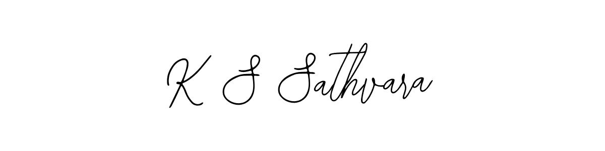 It looks lik you need a new signature style for name K S Sathvara. Design unique handwritten (Bearetta-2O07w) signature with our free signature maker in just a few clicks. K S Sathvara signature style 12 images and pictures png