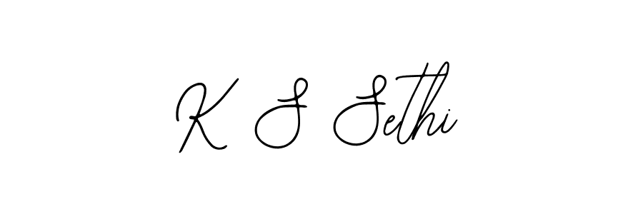 Use a signature maker to create a handwritten signature online. With this signature software, you can design (Bearetta-2O07w) your own signature for name K S Sethi. K S Sethi signature style 12 images and pictures png