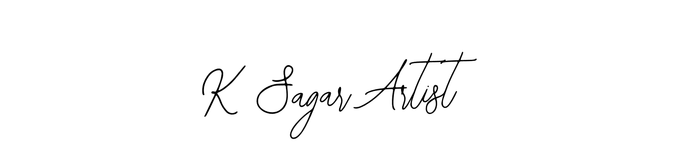 Also You can easily find your signature by using the search form. We will create K Sagar Artist name handwritten signature images for you free of cost using Bearetta-2O07w sign style. K Sagar Artist signature style 12 images and pictures png