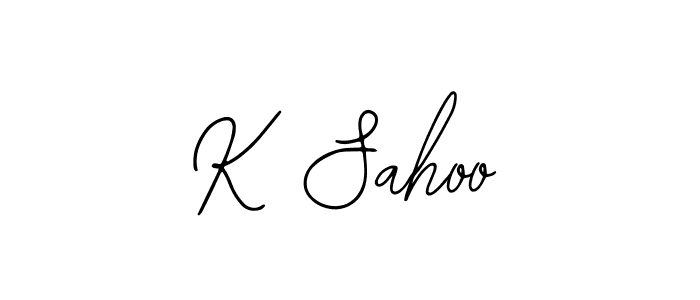 The best way (Bearetta-2O07w) to make a short signature is to pick only two or three words in your name. The name K Sahoo include a total of six letters. For converting this name. K Sahoo signature style 12 images and pictures png