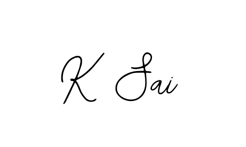 Also You can easily find your signature by using the search form. We will create K Sai name handwritten signature images for you free of cost using Bearetta-2O07w sign style. K Sai signature style 12 images and pictures png