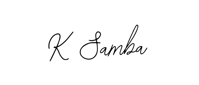 You can use this online signature creator to create a handwritten signature for the name K Samba. This is the best online autograph maker. K Samba signature style 12 images and pictures png