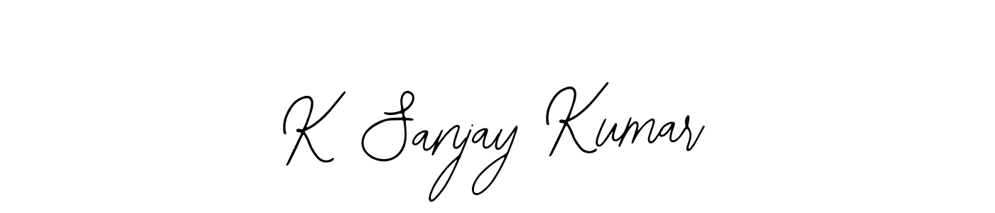 How to make K Sanjay Kumar signature? Bearetta-2O07w is a professional autograph style. Create handwritten signature for K Sanjay Kumar name. K Sanjay Kumar signature style 12 images and pictures png