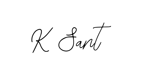 Make a beautiful signature design for name K Sant. Use this online signature maker to create a handwritten signature for free. K Sant signature style 12 images and pictures png