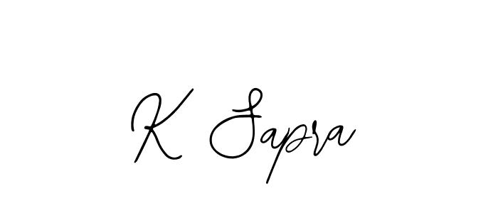 Make a beautiful signature design for name K Sapra. Use this online signature maker to create a handwritten signature for free. K Sapra signature style 12 images and pictures png