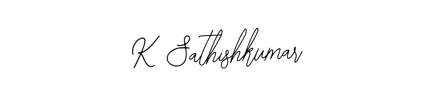 It looks lik you need a new signature style for name K Sathishkumar. Design unique handwritten (Bearetta-2O07w) signature with our free signature maker in just a few clicks. K Sathishkumar signature style 12 images and pictures png