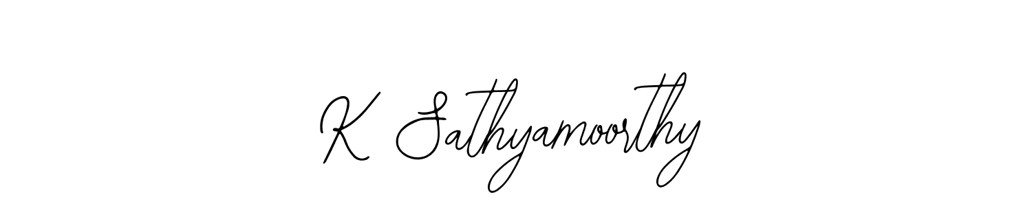 Similarly Bearetta-2O07w is the best handwritten signature design. Signature creator online .You can use it as an online autograph creator for name K Sathyamoorthy. K Sathyamoorthy signature style 12 images and pictures png