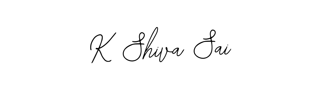 if you are searching for the best signature style for your name K Shiva Sai. so please give up your signature search. here we have designed multiple signature styles  using Bearetta-2O07w. K Shiva Sai signature style 12 images and pictures png