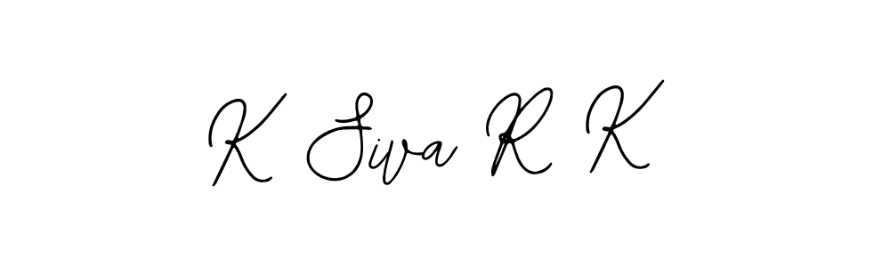 Design your own signature with our free online signature maker. With this signature software, you can create a handwritten (Bearetta-2O07w) signature for name K Siva R K. K Siva R K signature style 12 images and pictures png