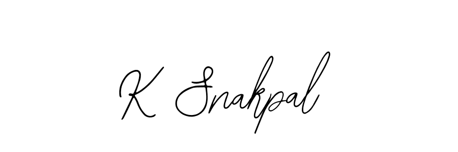 You can use this online signature creator to create a handwritten signature for the name K Snakpal. This is the best online autograph maker. K Snakpal signature style 12 images and pictures png