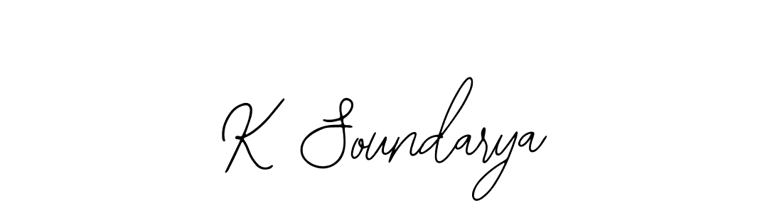 Also You can easily find your signature by using the search form. We will create K Soundarya name handwritten signature images for you free of cost using Bearetta-2O07w sign style. K Soundarya signature style 12 images and pictures png