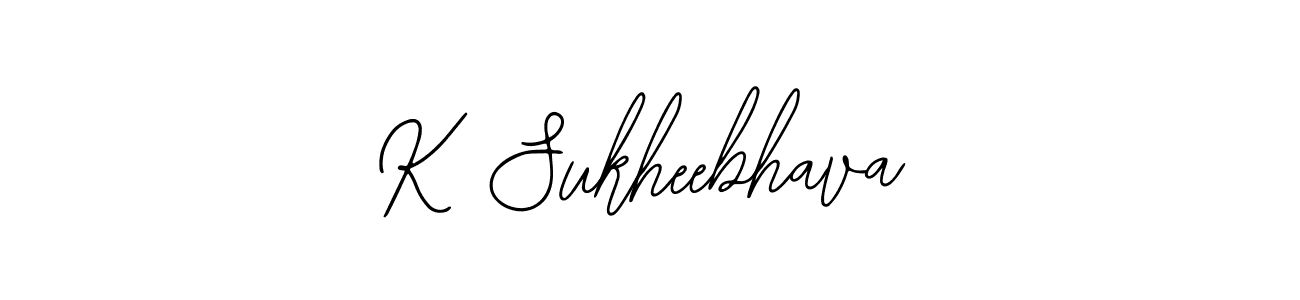 Similarly Bearetta-2O07w is the best handwritten signature design. Signature creator online .You can use it as an online autograph creator for name K Sukheebhava. K Sukheebhava signature style 12 images and pictures png