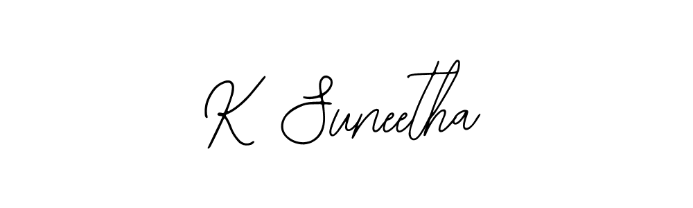 Similarly Bearetta-2O07w is the best handwritten signature design. Signature creator online .You can use it as an online autograph creator for name K Suneetha. K Suneetha signature style 12 images and pictures png