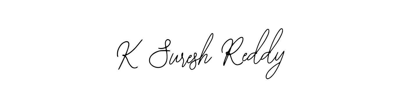 Make a beautiful signature design for name K Suresh Reddy. With this signature (Bearetta-2O07w) style, you can create a handwritten signature for free. K Suresh Reddy signature style 12 images and pictures png