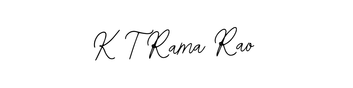 Make a beautiful signature design for name K T Rama Rao. With this signature (Bearetta-2O07w) style, you can create a handwritten signature for free. K T Rama Rao signature style 12 images and pictures png