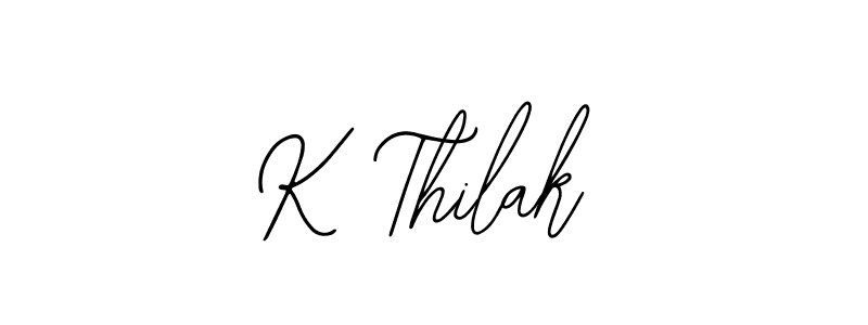 Best and Professional Signature Style for K Thilak. Bearetta-2O07w Best Signature Style Collection. K Thilak signature style 12 images and pictures png