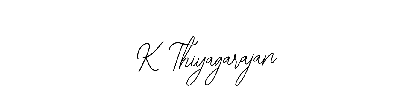 How to make K Thiyagarajan signature? Bearetta-2O07w is a professional autograph style. Create handwritten signature for K Thiyagarajan name. K Thiyagarajan signature style 12 images and pictures png