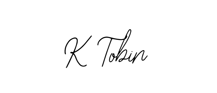 Create a beautiful signature design for name K Tobin. With this signature (Bearetta-2O07w) fonts, you can make a handwritten signature for free. K Tobin signature style 12 images and pictures png