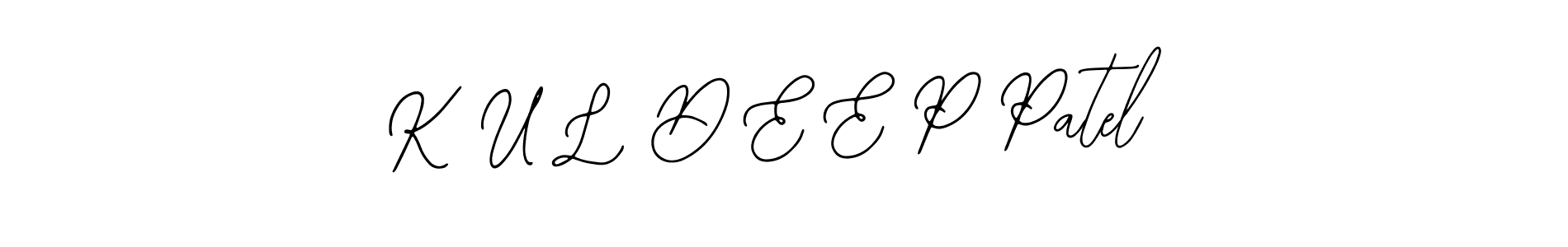 It looks lik you need a new signature style for name K U L D E E P Patel. Design unique handwritten (Bearetta-2O07w) signature with our free signature maker in just a few clicks. K U L D E E P Patel signature style 12 images and pictures png