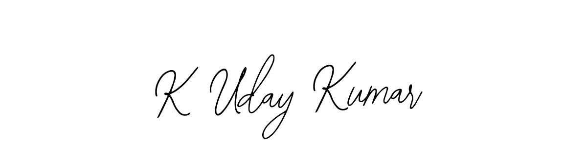 This is the best signature style for the K Uday Kumar name. Also you like these signature font (Bearetta-2O07w). Mix name signature. K Uday Kumar signature style 12 images and pictures png