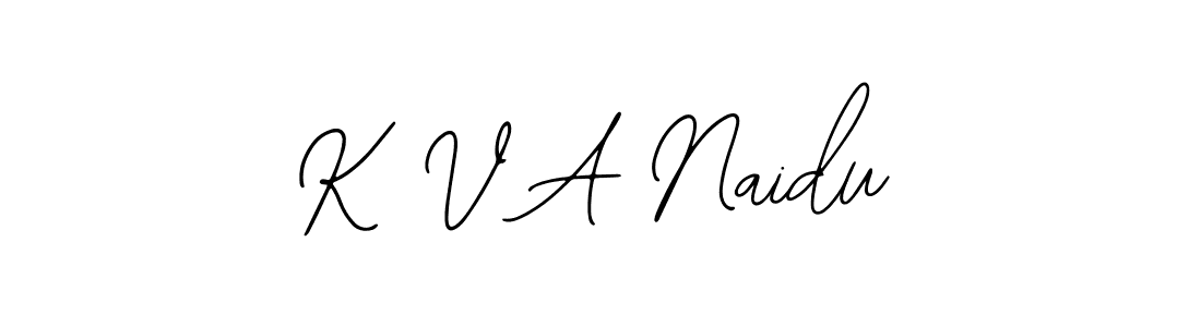 if you are searching for the best signature style for your name K V A Naidu. so please give up your signature search. here we have designed multiple signature styles  using Bearetta-2O07w. K V A Naidu signature style 12 images and pictures png