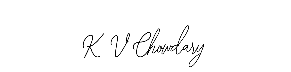 You can use this online signature creator to create a handwritten signature for the name K V Chowdary. This is the best online autograph maker. K V Chowdary signature style 12 images and pictures png