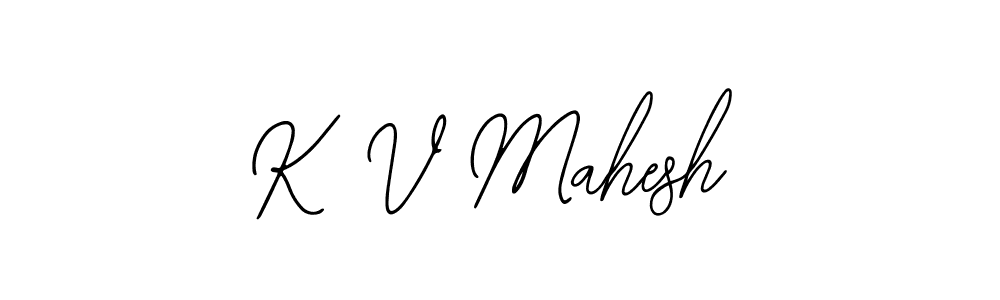 Make a beautiful signature design for name K V Mahesh. Use this online signature maker to create a handwritten signature for free. K V Mahesh signature style 12 images and pictures png