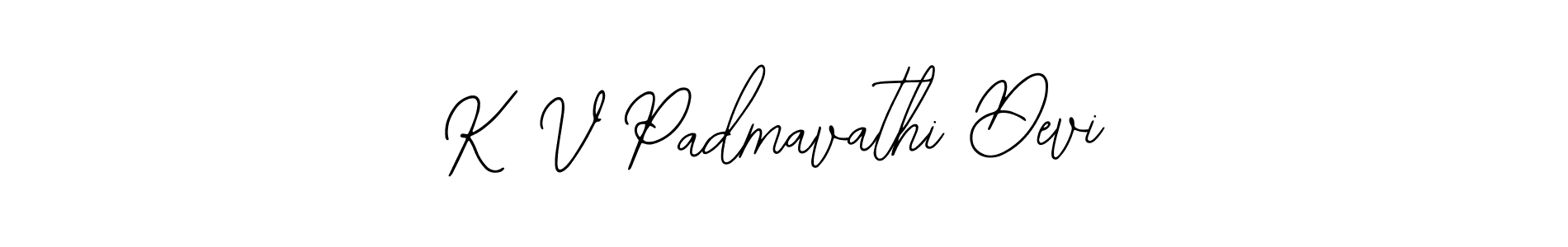 Make a short K V Padmavathi Devi signature style. Manage your documents anywhere anytime using Bearetta-2O07w. Create and add eSignatures, submit forms, share and send files easily. K V Padmavathi Devi signature style 12 images and pictures png