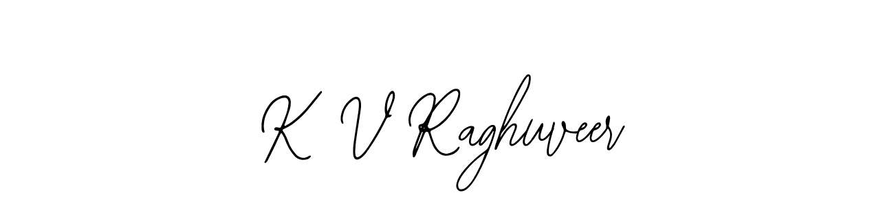 Make a beautiful signature design for name K V Raghuveer. With this signature (Bearetta-2O07w) style, you can create a handwritten signature for free. K V Raghuveer signature style 12 images and pictures png