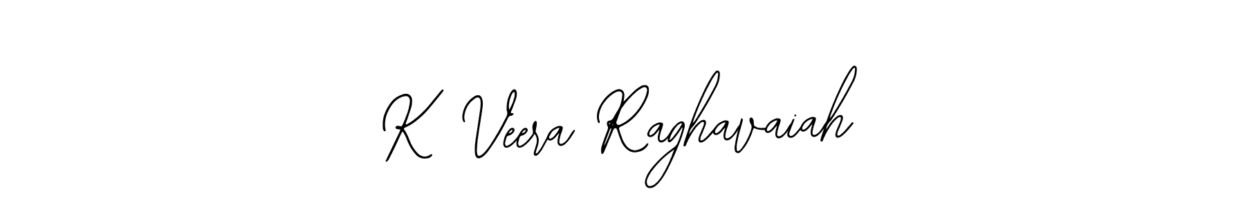 K Veera Raghavaiah stylish signature style. Best Handwritten Sign (Bearetta-2O07w) for my name. Handwritten Signature Collection Ideas for my name K Veera Raghavaiah. K Veera Raghavaiah signature style 12 images and pictures png