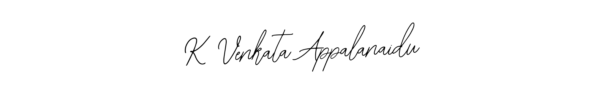 Make a short K Venkata Appalanaidu signature style. Manage your documents anywhere anytime using Bearetta-2O07w. Create and add eSignatures, submit forms, share and send files easily. K Venkata Appalanaidu signature style 12 images and pictures png