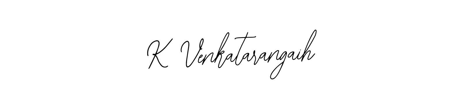 It looks lik you need a new signature style for name K Venkatarangaih. Design unique handwritten (Bearetta-2O07w) signature with our free signature maker in just a few clicks. K Venkatarangaih signature style 12 images and pictures png