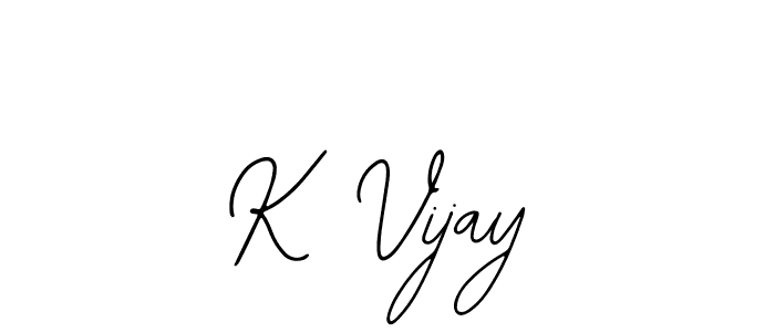 Create a beautiful signature design for name K Vijay. With this signature (Bearetta-2O07w) fonts, you can make a handwritten signature for free. K Vijay signature style 12 images and pictures png