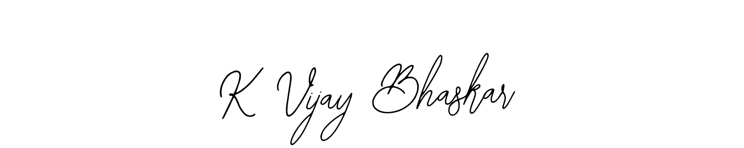 How to Draw K Vijay Bhaskar signature style? Bearetta-2O07w is a latest design signature styles for name K Vijay Bhaskar. K Vijay Bhaskar signature style 12 images and pictures png