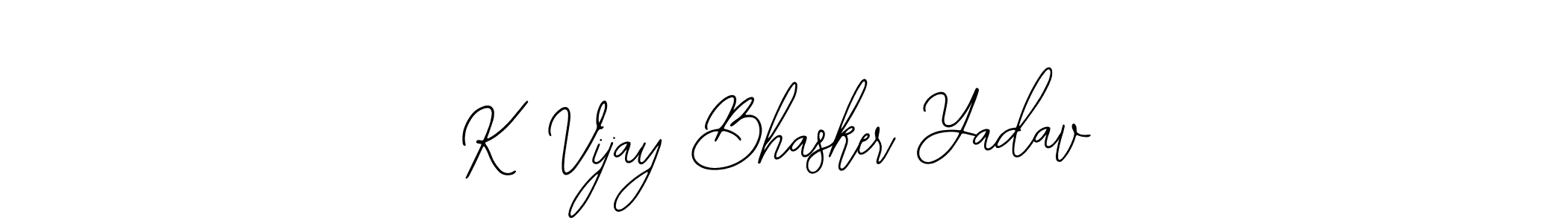 K Vijay Bhasker Yadav stylish signature style. Best Handwritten Sign (Bearetta-2O07w) for my name. Handwritten Signature Collection Ideas for my name K Vijay Bhasker Yadav. K Vijay Bhasker Yadav signature style 12 images and pictures png