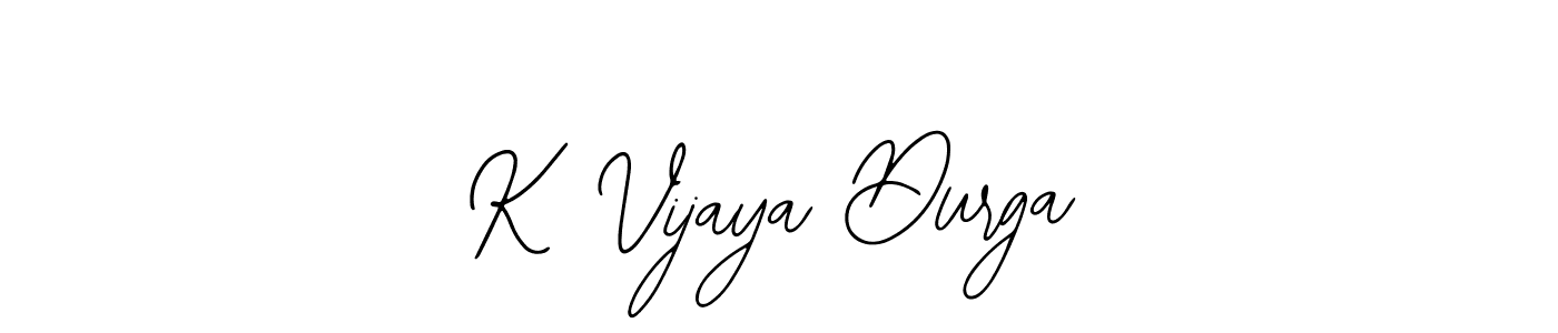 Best and Professional Signature Style for K Vijaya Durga. Bearetta-2O07w Best Signature Style Collection. K Vijaya Durga signature style 12 images and pictures png