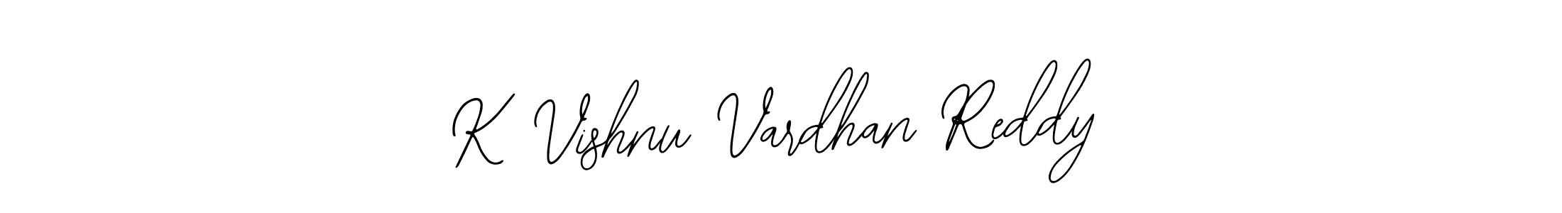 This is the best signature style for the K Vishnu Vardhan Reddy name. Also you like these signature font (Bearetta-2O07w). Mix name signature. K Vishnu Vardhan Reddy signature style 12 images and pictures png