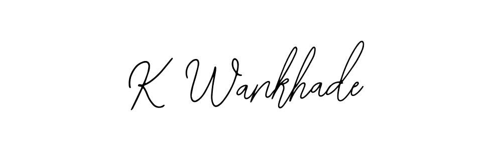 Once you've used our free online signature maker to create your best signature Bearetta-2O07w style, it's time to enjoy all of the benefits that K Wankhade name signing documents. K Wankhade signature style 12 images and pictures png