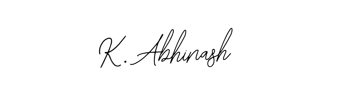 Similarly Bearetta-2O07w is the best handwritten signature design. Signature creator online .You can use it as an online autograph creator for name K. Abhinash. K. Abhinash signature style 12 images and pictures png