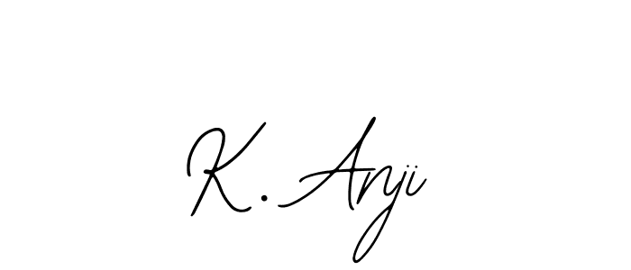 It looks lik you need a new signature style for name K. Anji. Design unique handwritten (Bearetta-2O07w) signature with our free signature maker in just a few clicks. K. Anji signature style 12 images and pictures png