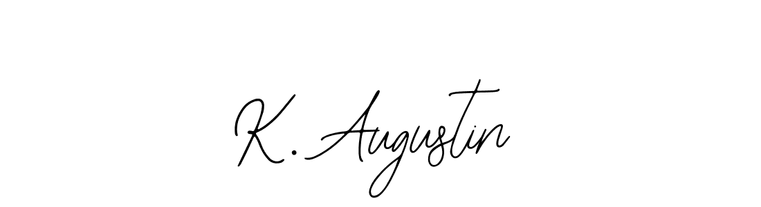 How to make K. Augustin signature? Bearetta-2O07w is a professional autograph style. Create handwritten signature for K. Augustin name. K. Augustin signature style 12 images and pictures png