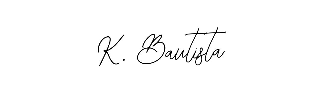 Use a signature maker to create a handwritten signature online. With this signature software, you can design (Bearetta-2O07w) your own signature for name K. Bautista. K. Bautista signature style 12 images and pictures png