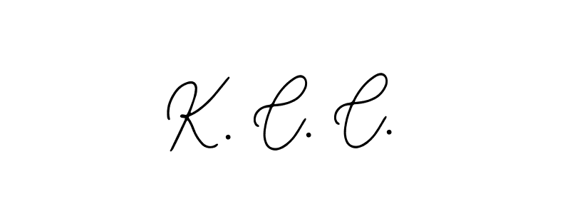 You should practise on your own different ways (Bearetta-2O07w) to write your name (K. C. C.) in signature. don't let someone else do it for you. K. C. C. signature style 12 images and pictures png