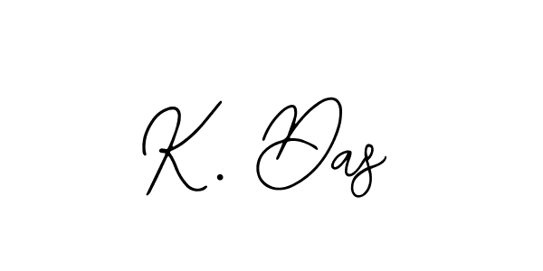 Make a beautiful signature design for name K. Das. With this signature (Bearetta-2O07w) style, you can create a handwritten signature for free. K. Das signature style 12 images and pictures png