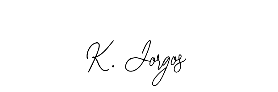 How to Draw K. Jorgos signature style? Bearetta-2O07w is a latest design signature styles for name K. Jorgos. K. Jorgos signature style 12 images and pictures png